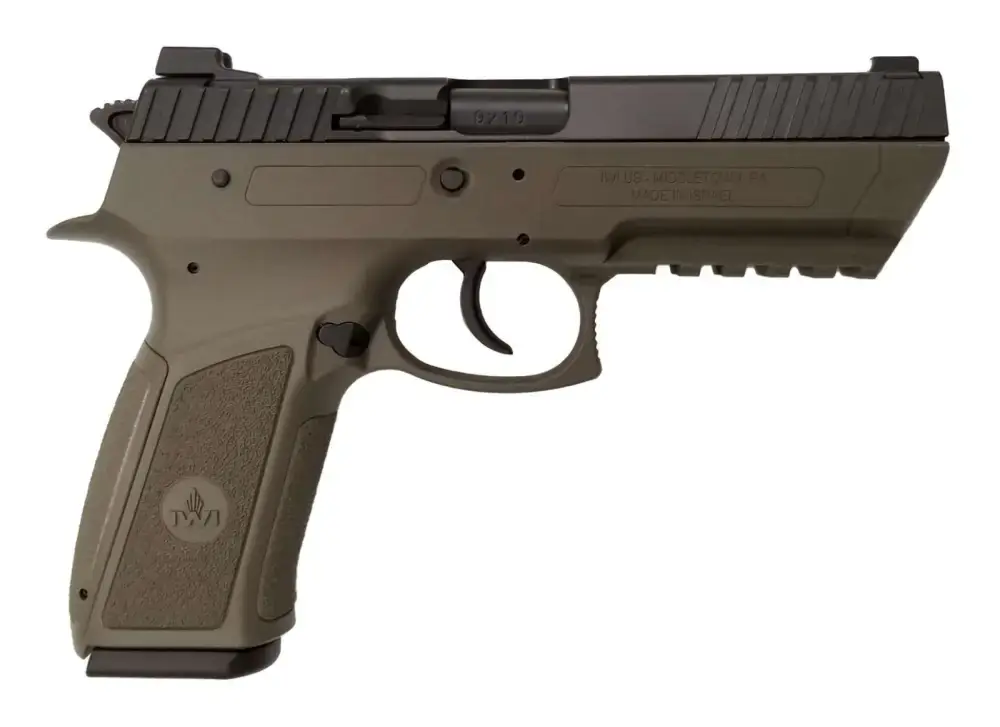 IWI US J941PL9OD-II Jericho 941 Enhanced 9mm Luger 4.40" 17+1 OD Green