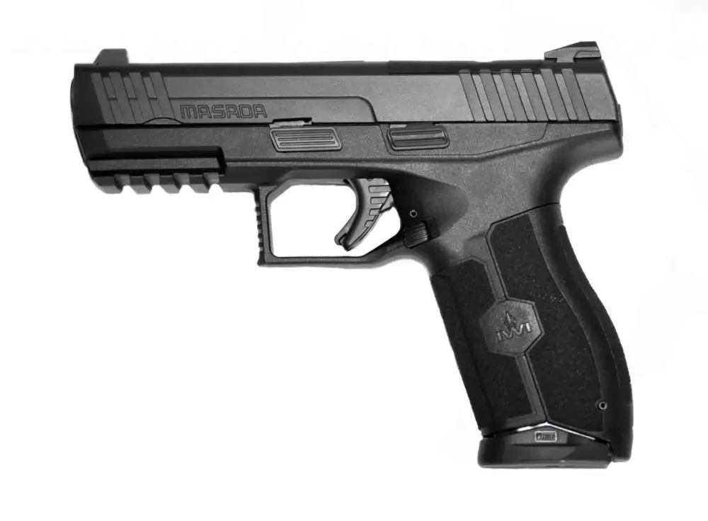 IWI US M9ORP10TFD MASADA 9mm Luger 4.60" TB 10+1 Flat Dark Earth Flat Dark Earth Interchangeable Backstrap Grip