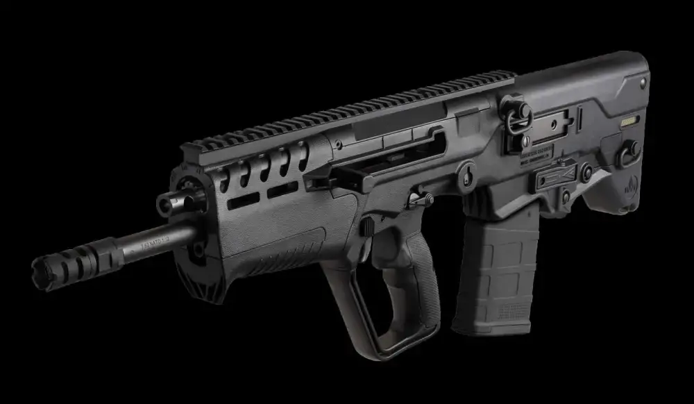 IWI US T7B2010 Tavor 7 7.62x51mm NATO 20" 10+1 Black Black Fixed Bullpup Stock Black Polymer Grip Right Hand