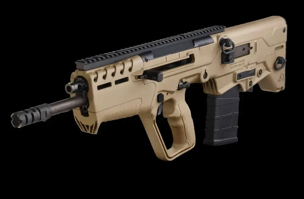 IWI US T7F2010 Tavor 7 7.62x51mm NATO 20" 10+1 Flat Dark Earth Fixed Bullpup Stock Flat Dark Earth Polymer Grip Ambidextrous Hand