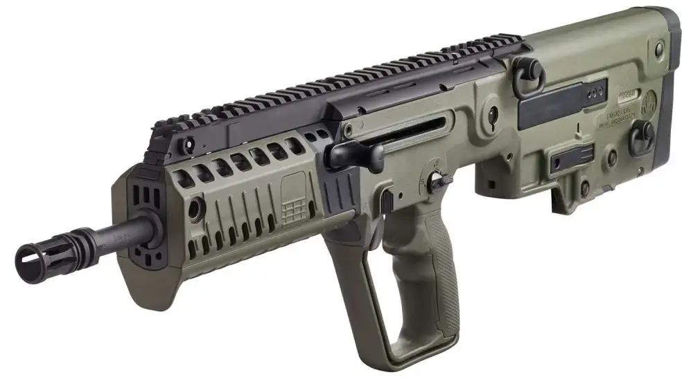 IWI US XG18 Tavor X95 5.56x45mm NATO 18.50" 30+1 OD Green Black Fixed Bullpup Stock OD Green Polymer Grip