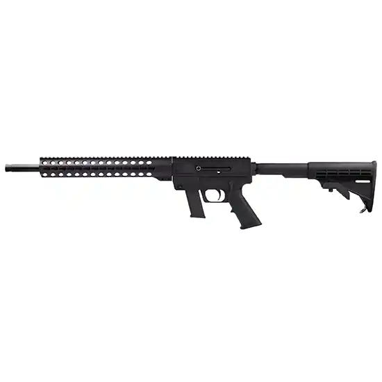 JRC GEN3 10MM 17" 6-POS STK BLK 15RD