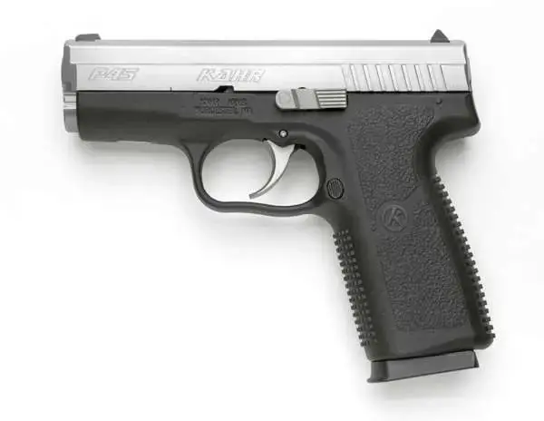 Kahr Arms KP4543N P45 *CA Compliant 45 ACP 3.50" 6+1 Black Stainless Steel Slide Black Polymer Grip