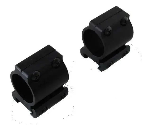 Kel-Tec Low Weaver Style Scope Mount For SU-16 Matte Black Finish