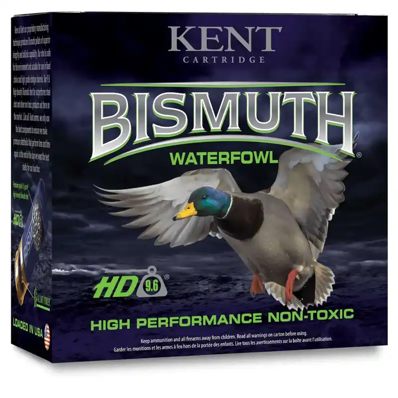 KENT BISMUTH WATERFOWL 12GA 3 1-3/8OZ #5 25 Round Box