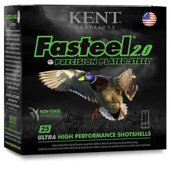 Kent Fasteel 12ga 3" 1 1/4oz 1 s