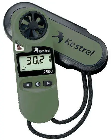 KestrelMeters 0825NV 2500NV Weather Meter OD Green CR2032 Lithium