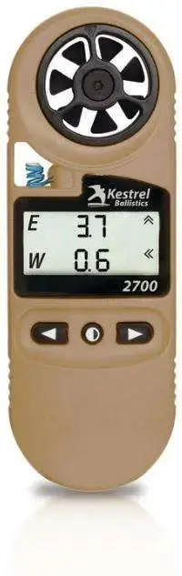 KestrelMeters 0827LTAN 2700 Ballistics Weather Meter Tan CR2032 Lithium
