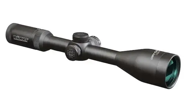 Konus 7190 KonusPro EVO 3-12x 50mm Obj 31.53-9.43 ft @ 100 yds FOV 1" Tube Black Finish Dual Illuminated Red/Blue 30/30