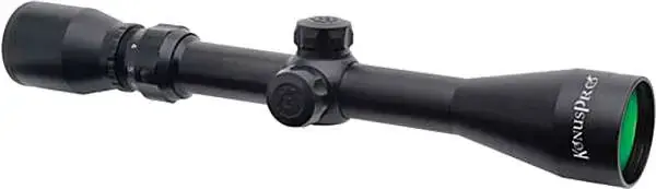 Konus 7264 KonusPro Hunting 3-9x 40mm Obj 38-12.5 ft @ 100 yds FOV 1" Tube Black Matte Finish 30/30
