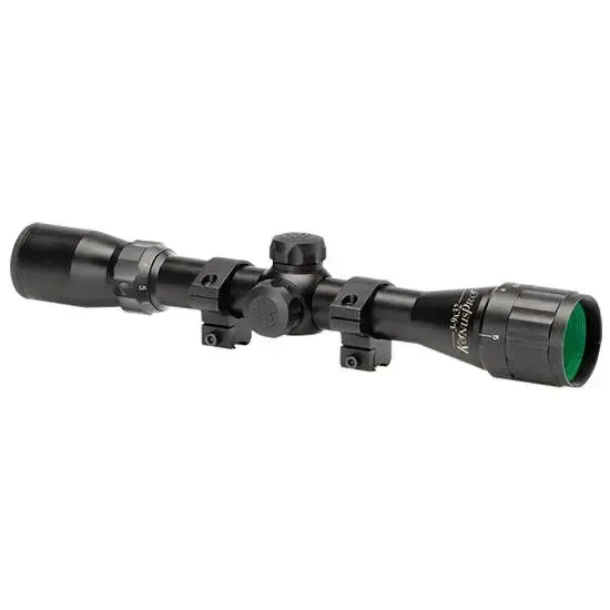 Konus 7267 KonusPro with Ring Mounts 3-9x 32mm AO Obj 32.4-12.4 ft @ 100 yds FOV 1" Tube Black Matte Finish 30/30