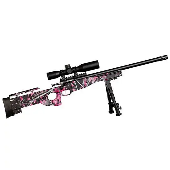 Crickett KSA2148 Precision Package 22 LR 1 16.13" Muddy Girl Fixed Thumbhole Stock Blued Right Hand
