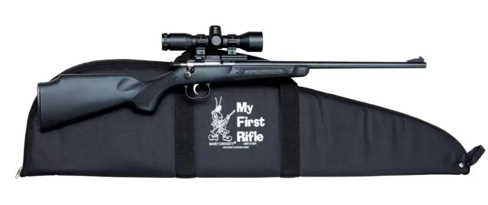 Crickett KSA2240BSC Crickett Package 22 LR 1 16.13" Blued Black Right Youth/Compact Hand