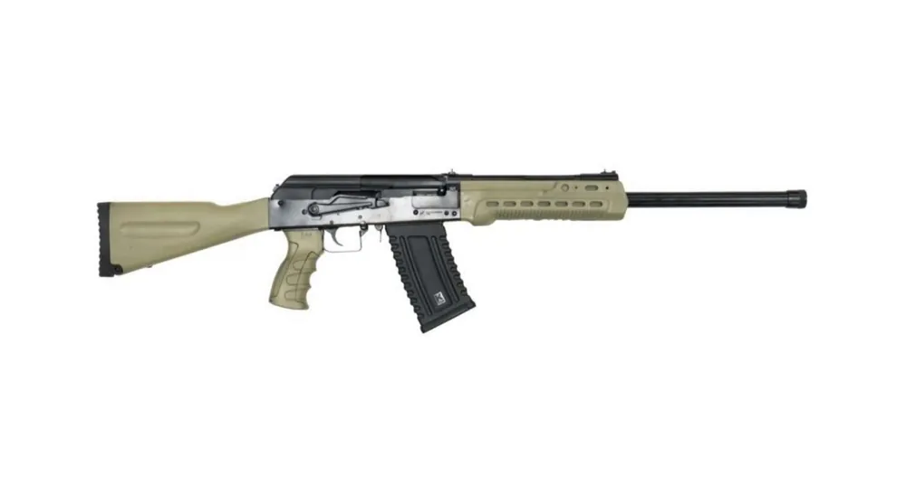 Kalashnikov USA KS-12FDE KS-12 Black 12 Gauge 18.25" 3" 5+1 Flat Dark Earth Stock