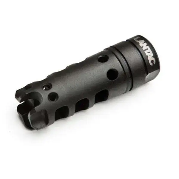 Lantac DGN556B Dragon 223 Rem/5.56 NATO Muzzle Brake 1/2"-28 tpi Black Steel