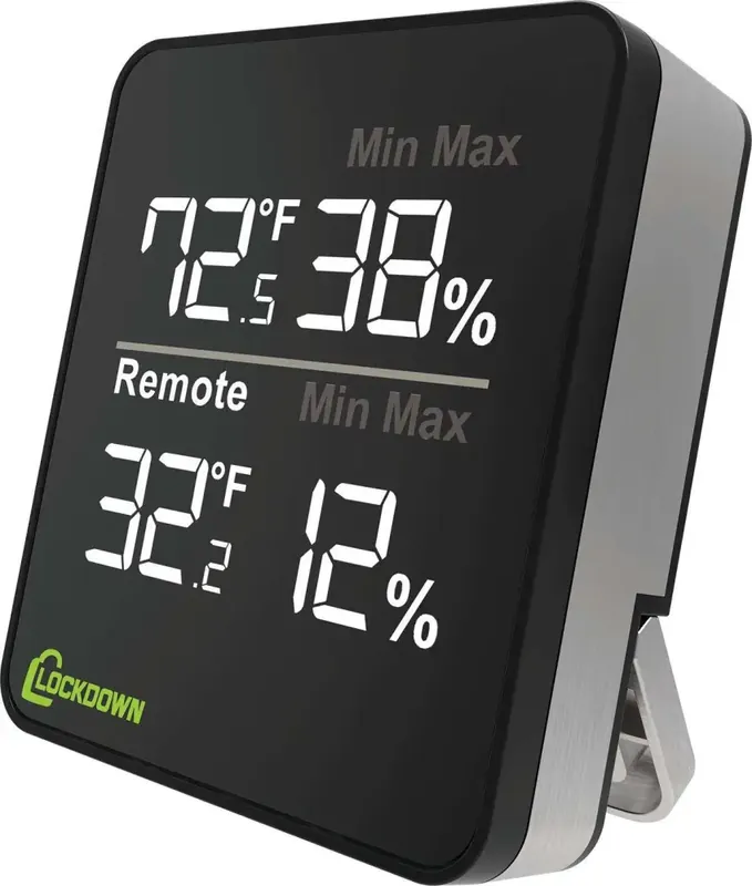 LOCKDOWN WIRELESS HYGROMETER