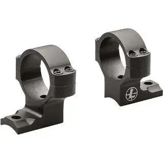 Leupold 171107 BackCountry Base/Ring Combo 2-Piece with Reversible Front/Rear Win 70 1" High Matte Black