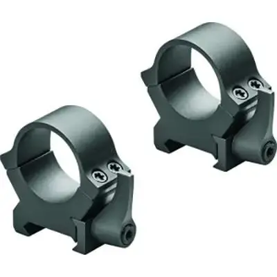Leupold 174068 QRW2 Rings Leupold Cross Slot Base 1" Medium Black Matte