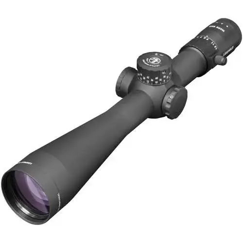 Leupold 176449 Mark 5HD M1C3 5-25x 56mm Obj 20.50-4.20 ft @ 100 yds FOV 35mm Tube Black Matte Finish Illuminated PR-1MOA (FFP)