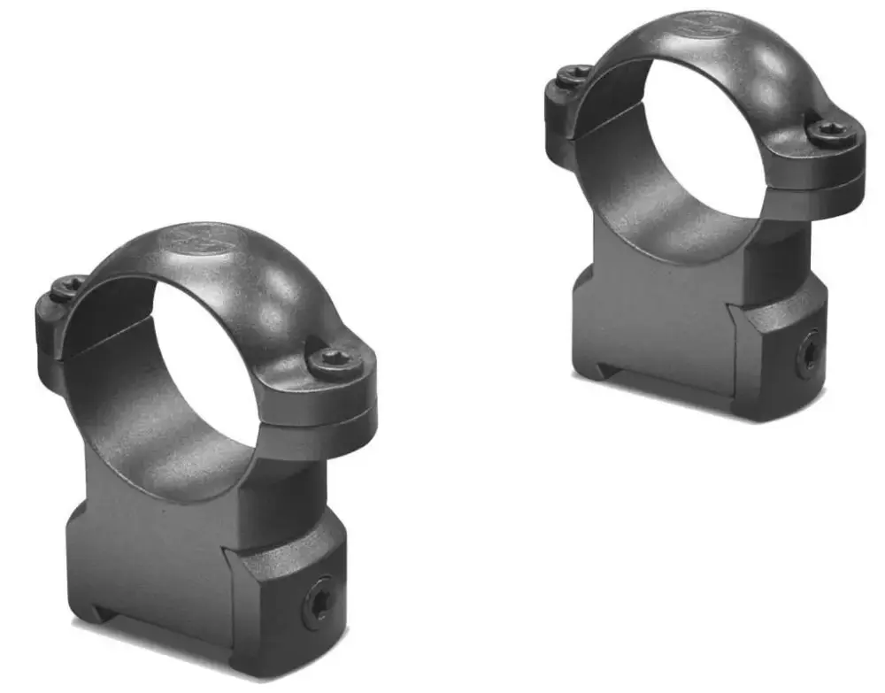 Leupold 177360 Ringmount Rings Picatinny CZ 550 1" High Black Matte