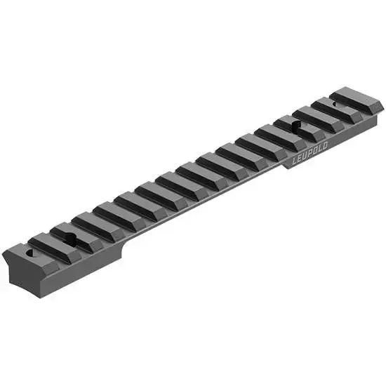 Leupold 180951 BackCountry Cross-Slot Rem 700 Long Action 1-Piece Black Matte