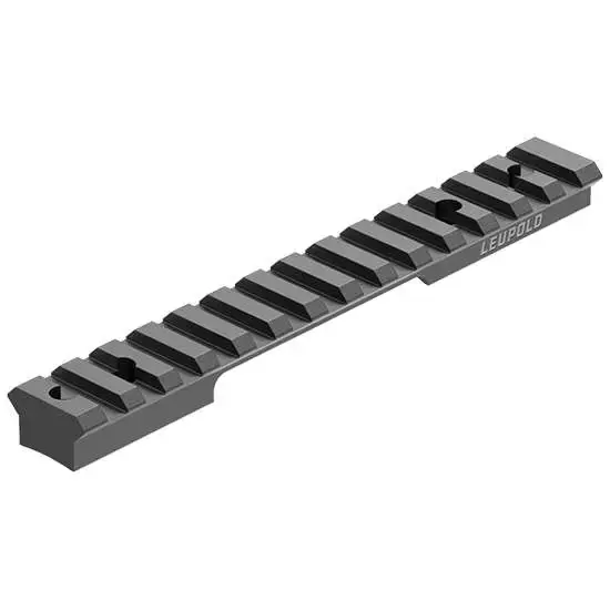 Leupold 180953 BackCountry Cross-Slot Savage 110/10 with Round Receiver Short Action 1-Piece Black Matte