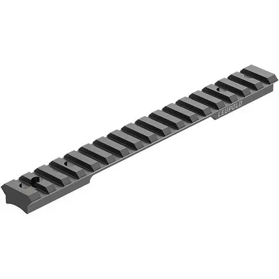 Leupold 180956 BackCountry Cross-Slot Savage 110/10 with Round Receiver Long Action 1-Piece 20 MOA Black Matte