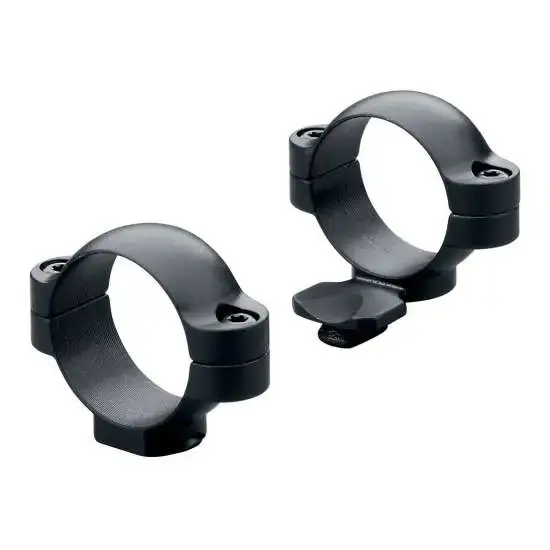 Leupold 49909 Standard Rings Extension Dovetail 1" Medium Black Gloss