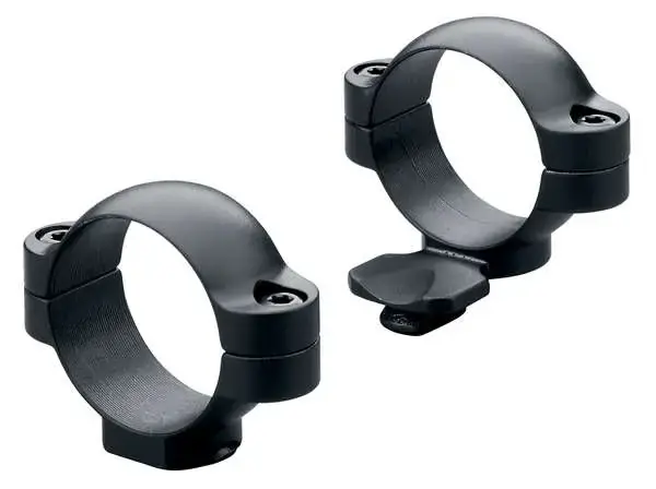 Leupold 49912 Standard Rings Dovetail 1" High Black Gloss