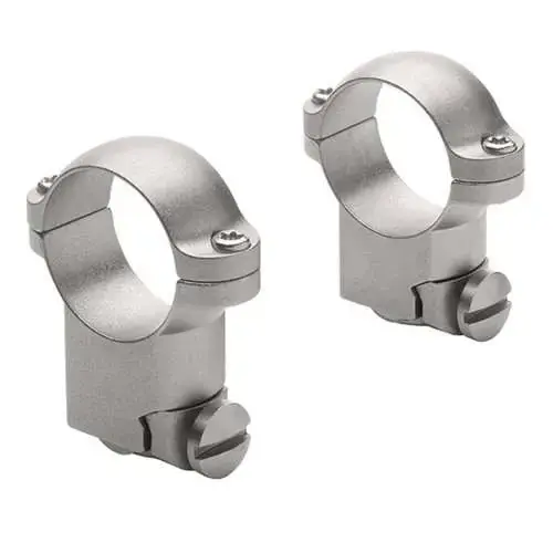 Leupold Ringmount Set Ruger M77 High 1" Diameter Silver