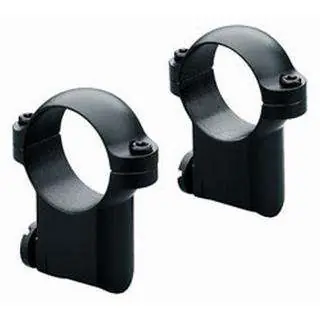 Leupold Ringmount Set Ruger 1 & 77/22 High 1" Diameter Gloss Black
