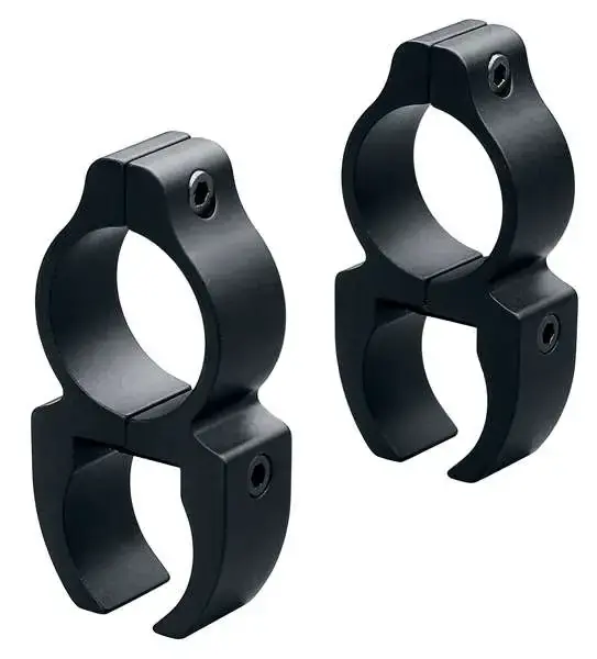 Leupold 57323 Rifleman Rings See-Thru 3/8" Dovetail .22 Rimfire 1" Black Matte