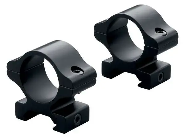 Leupold 57380 Rifleman Rings Leupold Cross Slot Base 1" Medium Black Gloss
