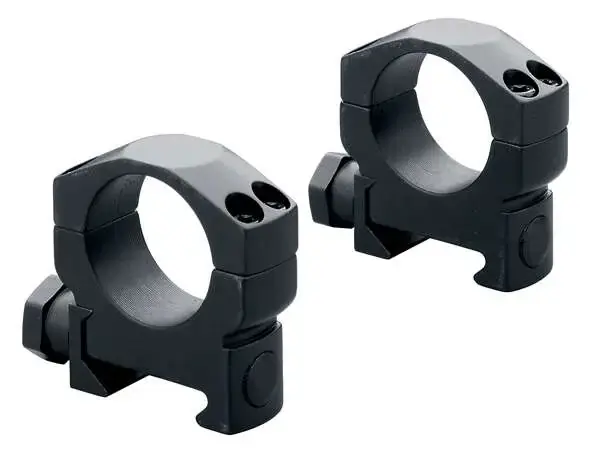 Leupold 60019 Mark 4 Rings Picatinny 1" Super High Black Matte