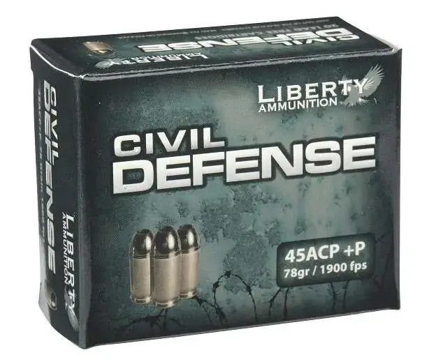 Liberty Civil Defense 45ACP+P 78