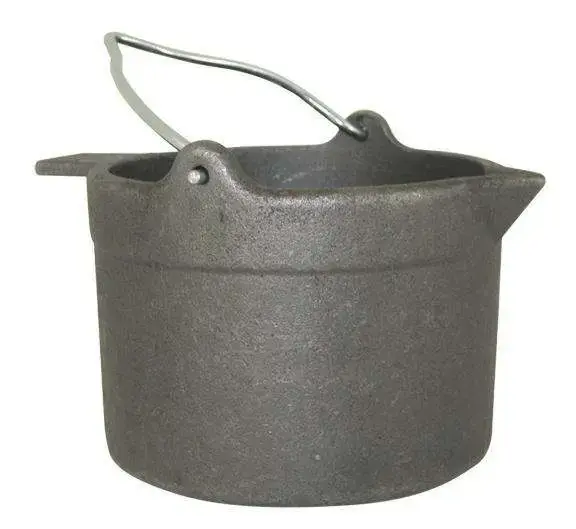 LYM LEAD POT 10LB CAST IRON (4)