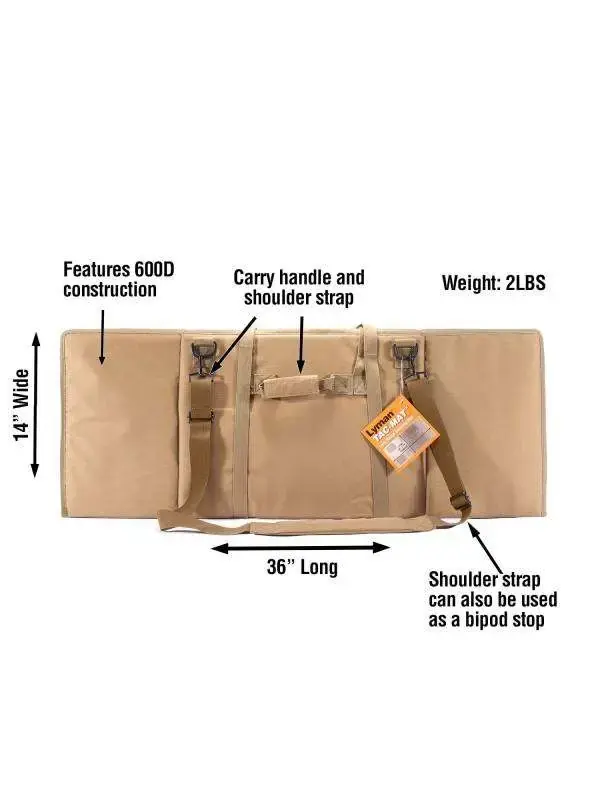 LYMAN TAC MAT RIFLE MAT FDE