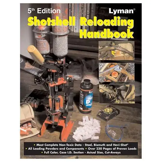 Lyman 9827111 Lyman Shotshell Reloading Handbook 5th Edition