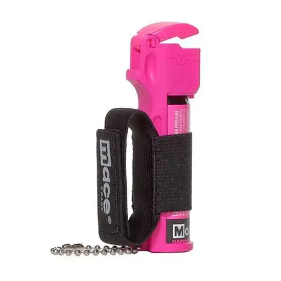 Mace 80760 Sport Pepper Spray 18 Grams OC Pepper 12 ft Range Pink