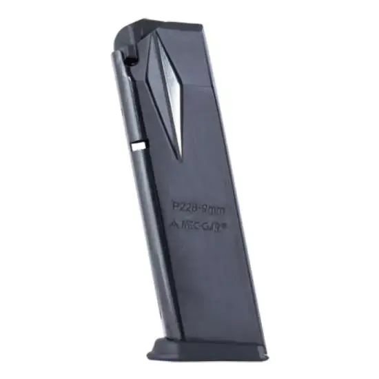 MEC-GAR MGP22815B Sig Sauer 9mm Luger Sig Sauer P228, P229 15rd Blued Detachable