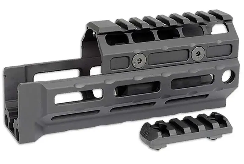 MIDWEST INDUSTRIES INC MIAKG2UM AK47/74 Gen2 6061 Aluminum Black Hard Coat Anodized