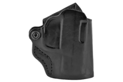 DESANTIS MINI SCABBARD BLACK LEATHER LH RUGER MAX-9