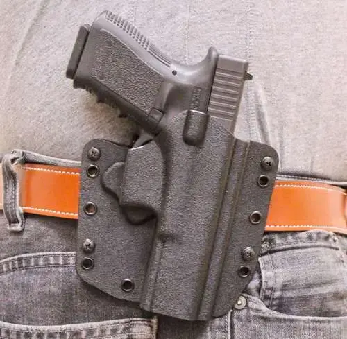 Desantis Gunhide 147KAB6Z0 SL Raptor Black Kydex OWB fits Glock 19,23,32,45 Right Hand