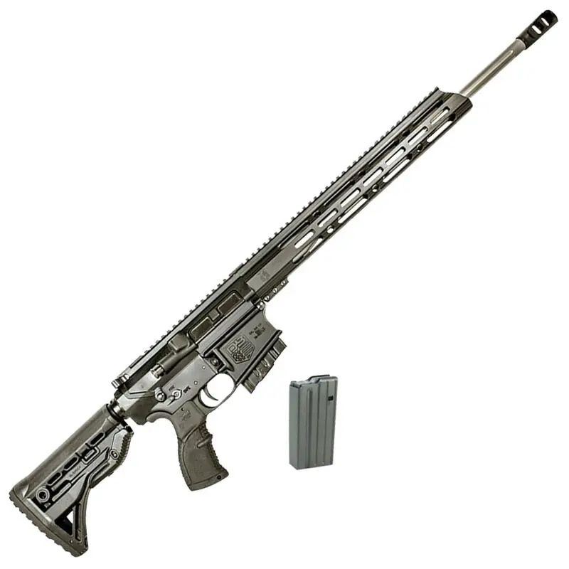 Diamondback DB10 6.5 Creedmoor 20" 5+1 20+1 Black Hard Coat Anodized Adjustable Fab Defense GL Shock Stock