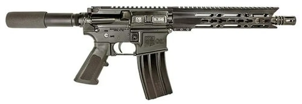 Diamondback DB15PCB10 DB15 AR Pistol Carbine Length 223 Rem,5.56 NATO 10.50" 30+1 Black Hard Coat Anodized Black Polymer Grip Buffer Tube