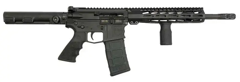 DSI DS-15 NON-NFA TYPHOON RIA 300 BO 12IN BBL BLK SBA3 12IN MLOCK FE W FXD FG 10RD PMAG CT NJ
