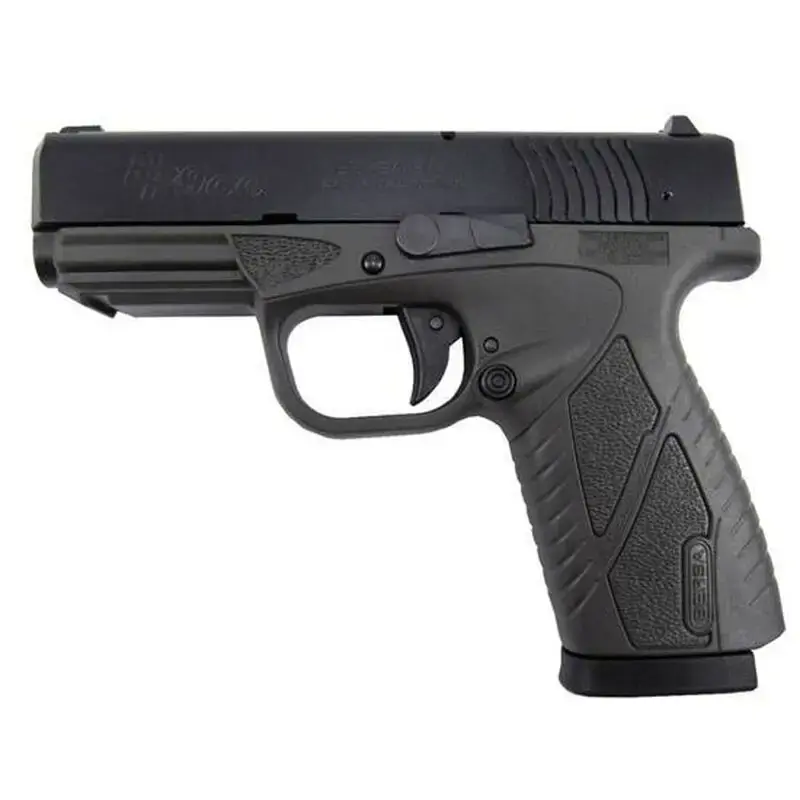 Bersa BP9GRCC BPCC Concealed Carry9mm Luger 3.30" 8+1 Gray Black Gray Polymer Grip