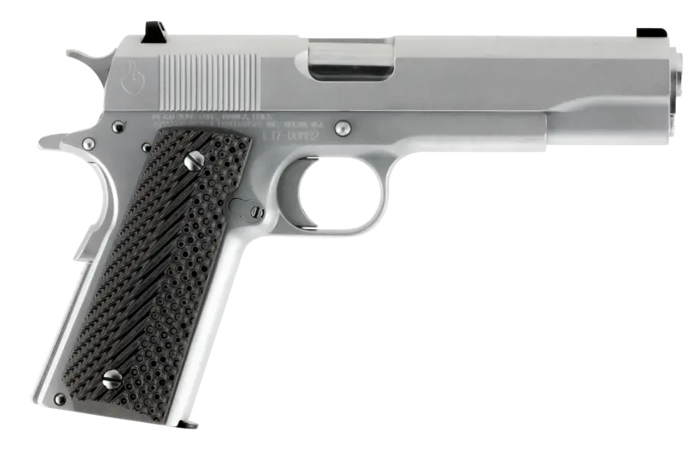 Llama LM138SC 1911 Max-I 38 Super 5" 9+1 Hard Chrome Hardwood w/MAC Logo Grip
