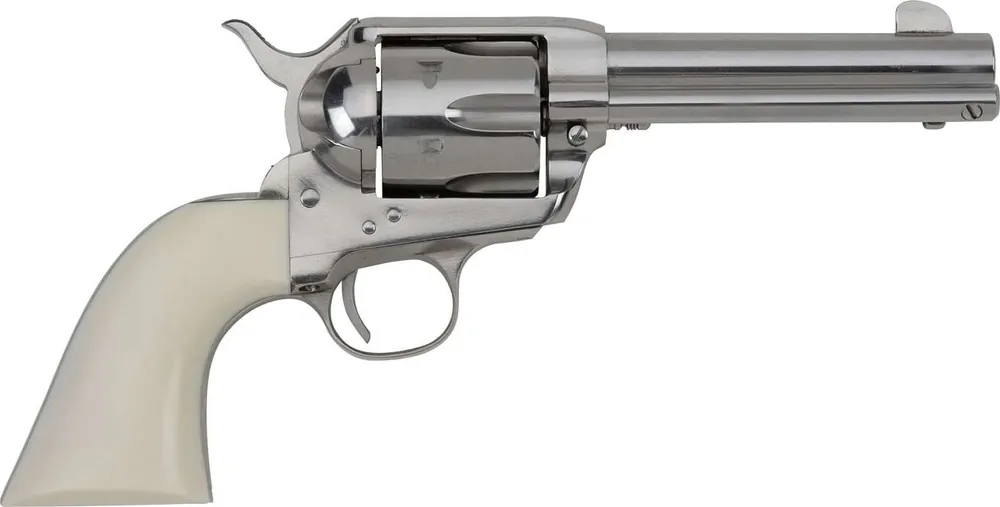 EMF DEL STNL STEEL CALIFORNIAN SA HGR 45 COLT 4 3/4" ULTRA IVORY GRIP
