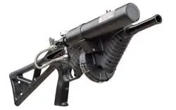 FNH FN303P HGA .68CAL C02 LAUNCHER LESS LETHAL 7.5"BBL FS/3 DOTBLK LE 1-7RD MAG